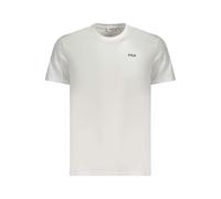 FILA Laas Regular Tee T-Shirt, Bianco, XL Uomo
