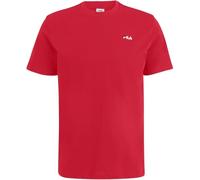 FILA Laas Regular Tee T-Shirt, Rosso Vivo, S Uomo