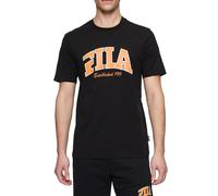 FILA Lanaken Regular Graphic Tee Black Taglia: S | T-shirt stampate Outlet | Uomo | Nero