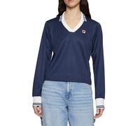 FILA Lawe Longsleeve Polo Black Iris Taglia: M | Maglie a manica lunga Outlet | Donna | Nero