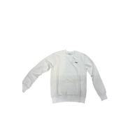 FILA Leverano Regular Crew Sweat, Bianco, M Uomo