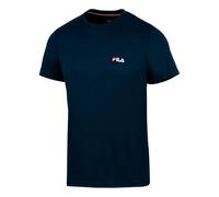 Fila Logo small 2 Maglietta Uomini - blu scuro, Taglia: M