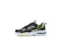 FILA MADRUN - Sneaker per Adolescenti, Colore: Nero/Lime, 39 EU, Black Acid Lime, 39 EU