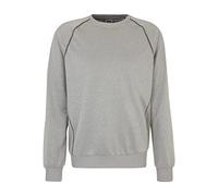 FILA Camicia a Maniche Lunghe Landin Raglan Crew Uomo, Mix Grigio Chiaro., XL