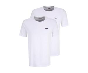 Fila Maglietta da Uomo Brod Tee/Double Pack, Bianco Brillante, XS