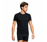 FILA Maglietta Intima Uomo Cotone Elasticizzato - Leggera e Traspirante - Maglia Uomo Cotone Elasticizzato 5231 (Nero L 1 Pezzo)