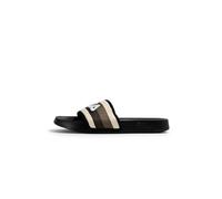 FILA Morro Bay Stripes - Sandalo da uomo, taglia 40 EU, Black Coffee Bean, 40 EU
