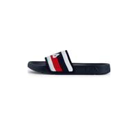 FILA Morro Bay Stripes Slipper Slide Sandal, blu navy, 46 EU, Fila Navy., 46 EU
