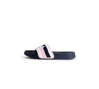 FILA Morro bay Stripes Slipper Wmn, Sandali scorrevoli Donna, Navy Powder Pink, 39 EU