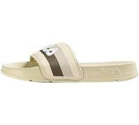 FILA Morro bay Stripes Slipper Wmn, Sandali scorrevoli Donna, Oyster Gray, 38 EU