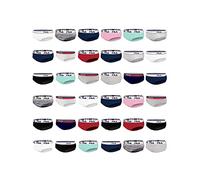 Fila Mutande Donna Cotone, Set da 3, Nero Mlt (M)