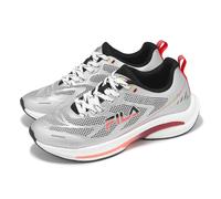 Fila Nebula Red Grey Men Road Running Jogging Reflective Shoes Sneakers