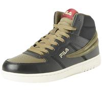 FILA Noclaf Mid, Stringata Uomo, Black-Olive Night, 42 EU