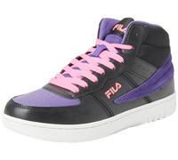 FILA Noclaf Mid Wmn, Scarpe da Ginnastica Donna, Black Royal Purple, 39 EU