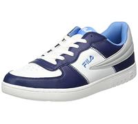 Fila Noclaf, Scarpe da Ginnastica Uomo, Bianco White Lichen Blue, 43 EU