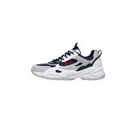 Fila NOVARRA - Scarpe da Ginnastica, Medieval Blue-Verdant Green,