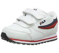 FILA ORBIT VELCRO INFANTS WHITE DRESS BLUE 27