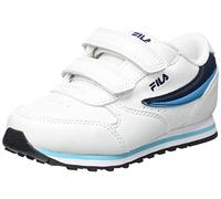 FILA Orbit Infants, Scarpe da ginnastica Unisex - Bambini e ragazzi, Bianco (White Fila Navy), 26 EU