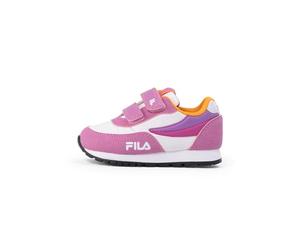 Fila Orbit Revolution Velcro TDL - Scarpe da Ginnastica, Moonlite Mauve-White,