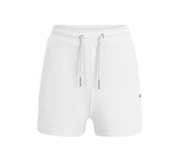 Fila Pantaloni corti da jogging da donna Buchloe Pantaloncini a vita alta L Bianco