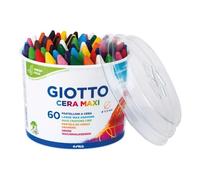 Fila Pastelli Giotto Cera Maxi Barattolo 60 Pz F519200