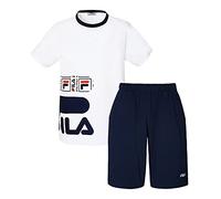 FILA Pigiama da uomo Shorty, - 300 bianco., M