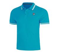 Polo da tennis da uomo Fila Polo Piro - Turchese (XL)