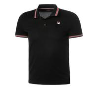 Fila Piro Polo Uomini - Nero, Rosso, Taglia: M