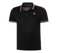 Fila Piro Polo Uomini - Nero, Rosso, Taglia: S