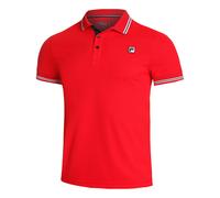 Fila Piro Polo Uomini - Rosso, Bianco, Taglia: XL