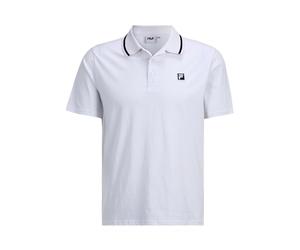 FILA Polo da Uomo Bucak Western, Bianco, M
