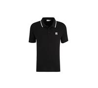 FILA Polo da Uomo Bucak Western, Nero, S