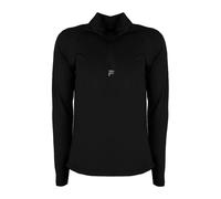 Fila - Polo Uomo Aderente con Zip e Coulisse Regolabile - - Tops - Uomo - Nero - M