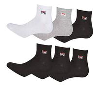 3 Paia di Calzini uomo Fila bassi in cotone elasticizzato con logo art F9303