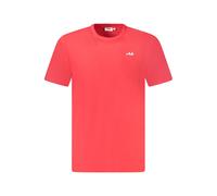 Fila Red Cotton Men T-Shirt - XXL