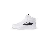 FILA REGA NF Mid Teens, Scarpe da Ginnastica, White-Black, 36 EU