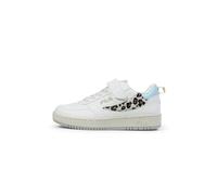 FILA Rega Nf - Sneaker Unisex per Bambini, con Velcro, Bianco e Blu, 33 EU