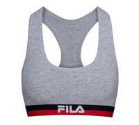 FILA Reggiseno da donna, Grigio 02, XL