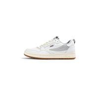 FILA Riser L, Scarpe da Ginnastica Uomo, Bianco Grigio e Viola, 40 EU