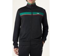 FILA Sagano Regular Taped Track Jacket Black Taglia: L | Felpe con cappuccio Outlet | Uomo | Nero