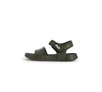 FILA Sandali unisex per bambini con fiori, Olive Night, 34 EU