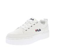 Fila Sandblast C - Sneakers Platform In Tessuto Bianco - Taglia 38 [24.5cm]