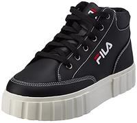 Fila Sandblast Mid Wmn, Sneaker Donna, Nero, 38 EU