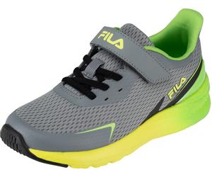 Fila Scarpe da corsa unisex per bambini a basse prestazioni Crusher V Kids Monument-Safety Yellow EUR 29 Grigio