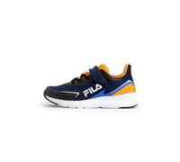 FILA Scarpe da Corsa Unisex per Bambini Crusher V, Black Dark Cheddar, 31 EU