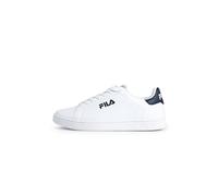 FILA Scarpe da Ginnastica da Uomo Courtbay Linear, Colore Bianco Navy, Taglia 41 EU, White Fila Navy, 41 EU