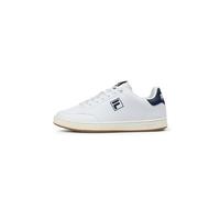 Fila Scarpe da Ginnastica da Uomo Courtbay, White Fila Navy Marshmallow, 41 EU