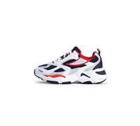 FILA Scarpe da Ginnastica Unisex per Bambini Cr-cw02 Ray Tracer Kids, White Fila Navy, 28 EU