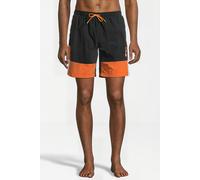 FILA Sciacca Swim Shorts Black-celosia Orange-bright White Taglia: S | Pantaloncini da bagno Outlet | Uomo | Bianco