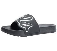 FILA Scritto Slipper Wmn, Sandalo Scorrevole Donna, Black-White, 37 EU